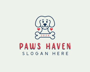 Pet Dog Bone logo design