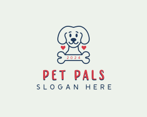 Pet Dog Bone logo design