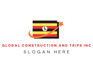 Uganda Country Flag Logo