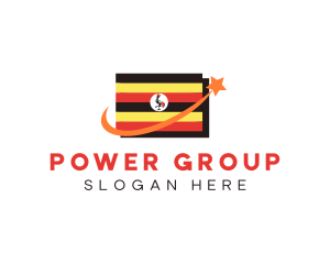 Uganda Country Flag Logo