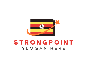 Symbol - Uganda Country Flag logo design