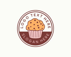 Muffin - Cupcake Muffin Bakery logo design