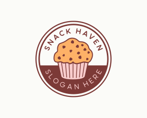 Cupcake Muffin Bakery logo design