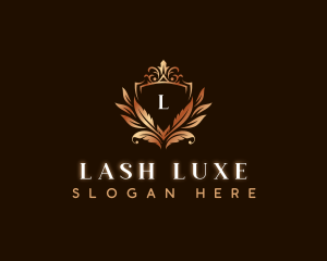 Elegant Leaves Decoration logo design