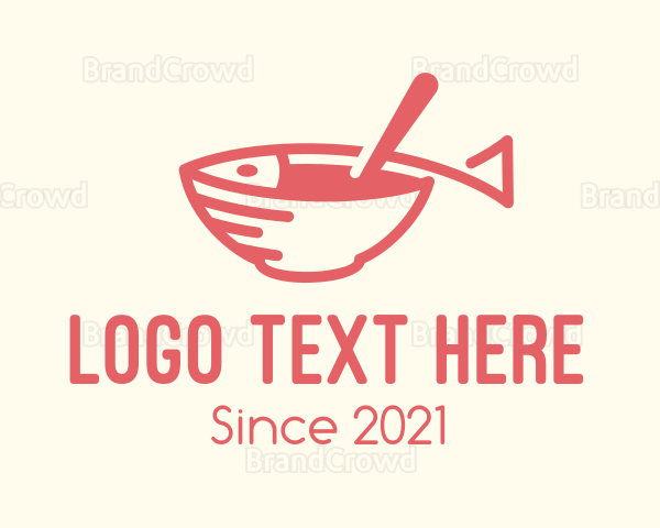 Fish Soup Bowl Logo