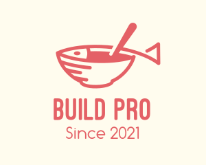 Canteen - Fish Soup Bowl logo design