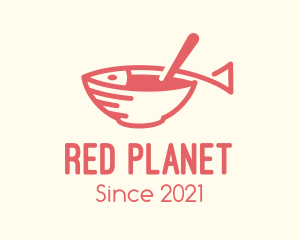 Fish Soup Bowl logo design