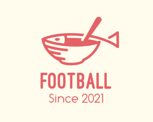 Cook - Fish Soup Bowl logo design