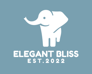 Babysit - Baby Elephant Apparel logo design