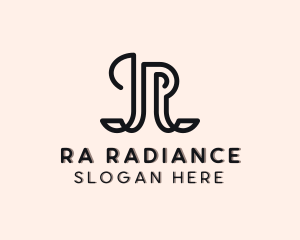 Stylish Boutique Brand Letter R logo design