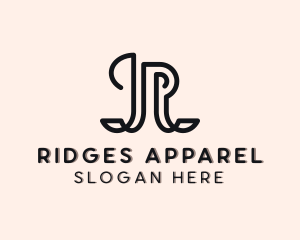 Stylish Boutique Brand Letter R logo design