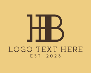 Letter Hb - Modern Professional Business logo design