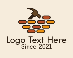 Brick - Home Builder Contractor logo design