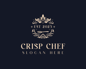 Luxury Restaurant Catering logo design