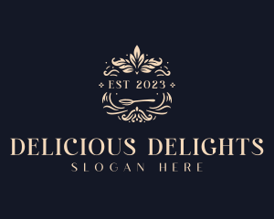 Luxury Restaurant Catering logo design