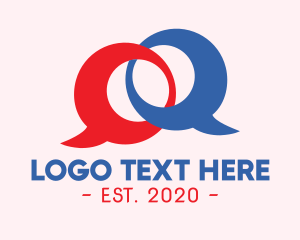Chat Bot - Question and Answer logo design
