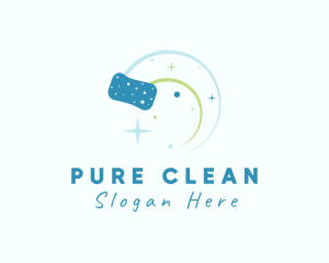 Soap Cleaning Sanitation logo design