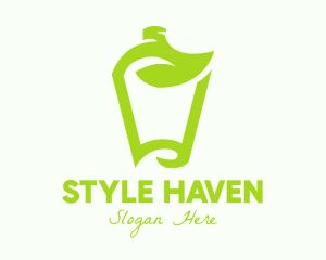 Green Organic Drink Logo