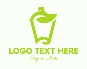 Green Organic Drink Logo