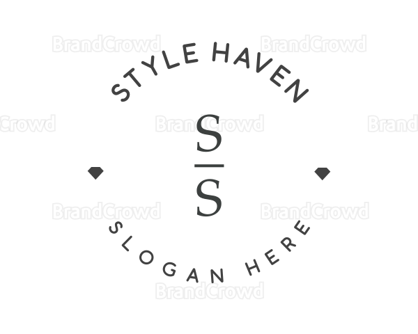 Minimalist Jewel Brand Logo