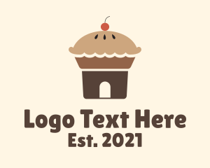 Pastries - Cherry Pie House logo design