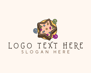 Sugar Cookie - Bakery Star Cookie logo design