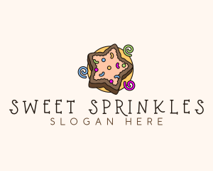 Sprinkles - Bakery Star Cookie logo design