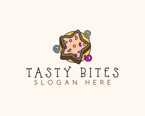 Delicious - Bakery Star Cookie logo design