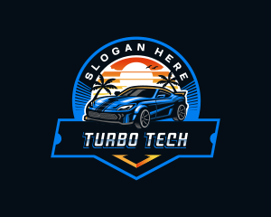 Turbo - Garage Car Auto Detailing logo design