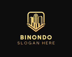 Skyscraper Building Property Logo