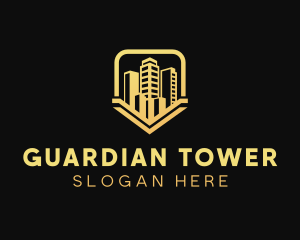 Skyscraper Building Property logo design