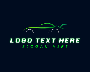 Minimalist - Car Automobile Vehicle logo design