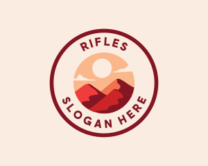 Sahara - Desert Outdoor Travel logo design