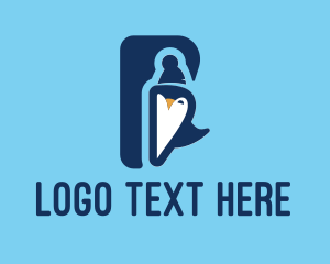 Arctic - Penguin Animal Mascot logo design