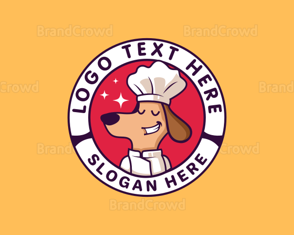 Animal Chef Dog Logo