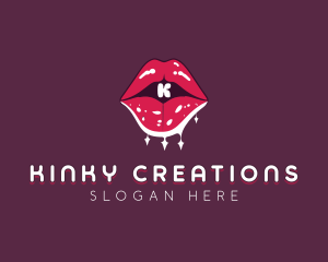 Sexy Lips Seduction logo design