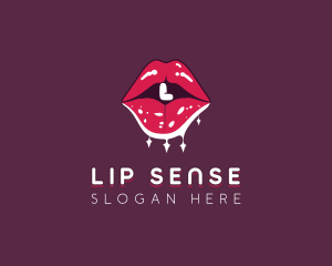 Sexy Lips Seduction logo design