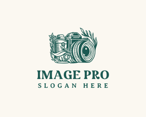 Imaging - Creative Photography Floral logo design