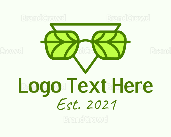 Triangular Leaf Shades Logo