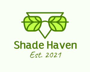 Triangular Leaf Shades logo design