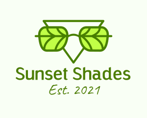 Shades - Triangular Leaf Shades logo design