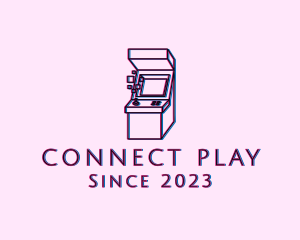 Multiplayer - Arcade Game Machine logo design