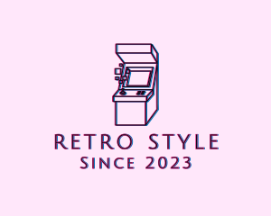 90s - Arcade Game Machine logo design