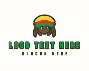 Rasta - Jamaican Reggae Rastafari logo design