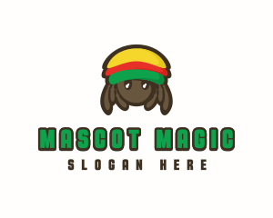 Jamaican Reggae Rastafari logo design