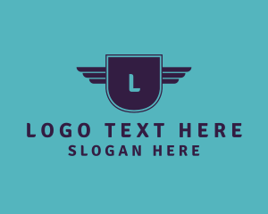 Wings Shield Logistics Logo