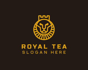 Royal Lion Crown logo design