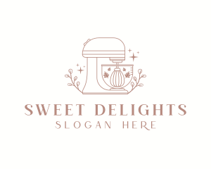 Desserts - Baking Mixer Machine logo design