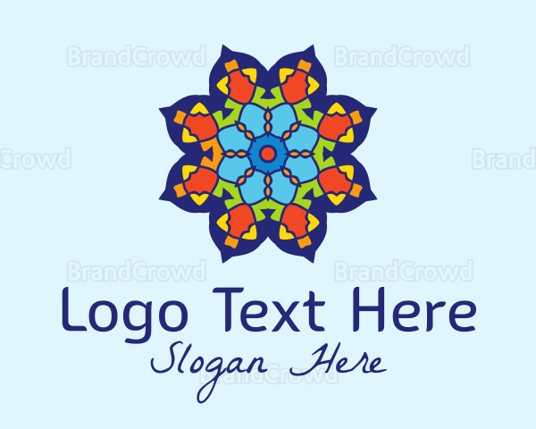 Flower Garden Tile Logo