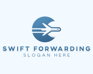 Airplane Flight Travel logo design